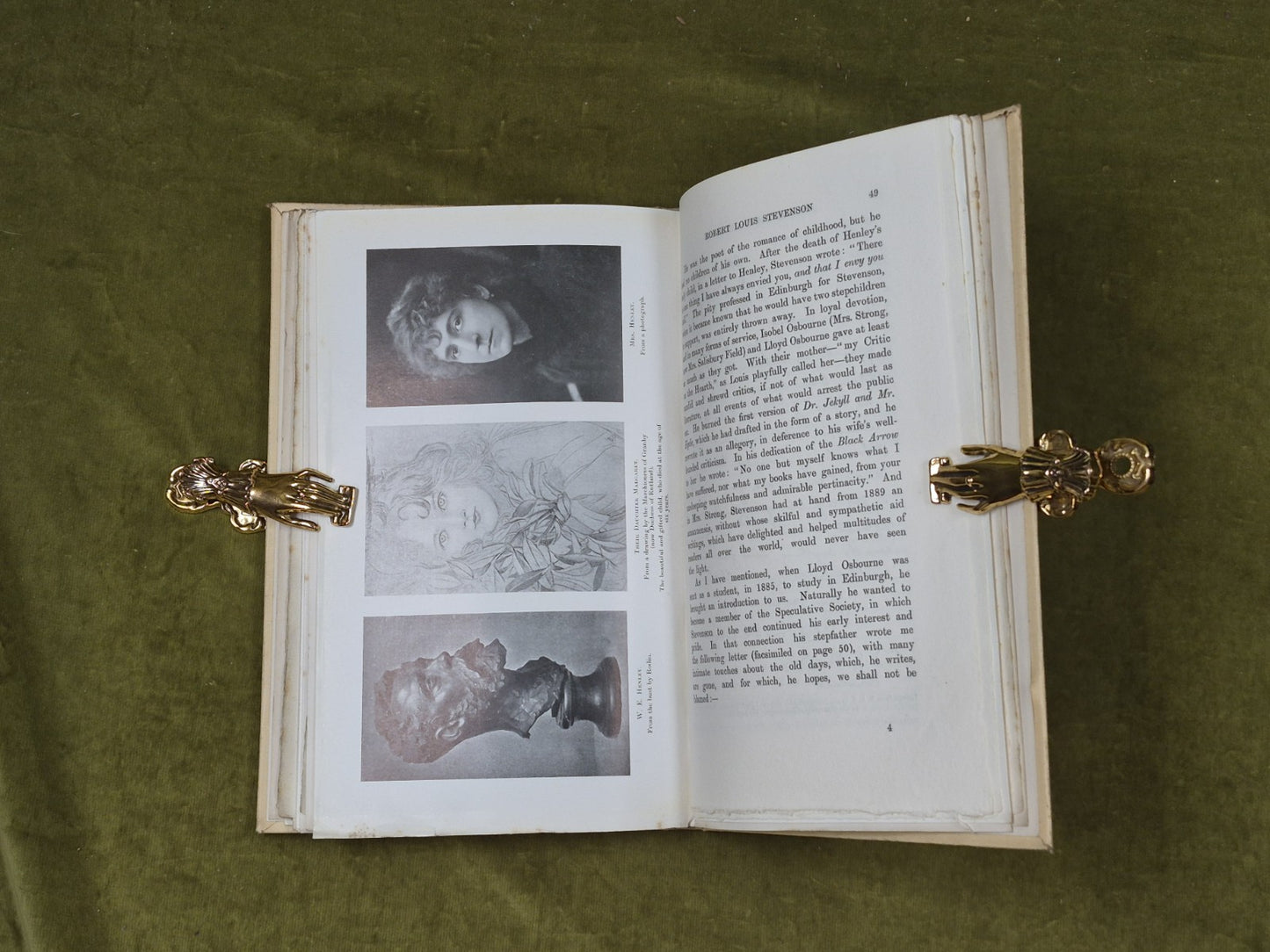 Lord Guthrie  'Robert Louis Stevenson'. W. Green & Son , 1920 Limited 1st Ed5