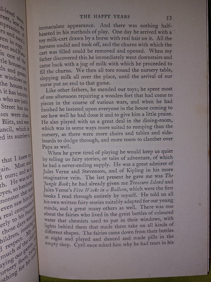 1954, 1st Ed, Son of Oscar Wilde by Vyvyan Holland6