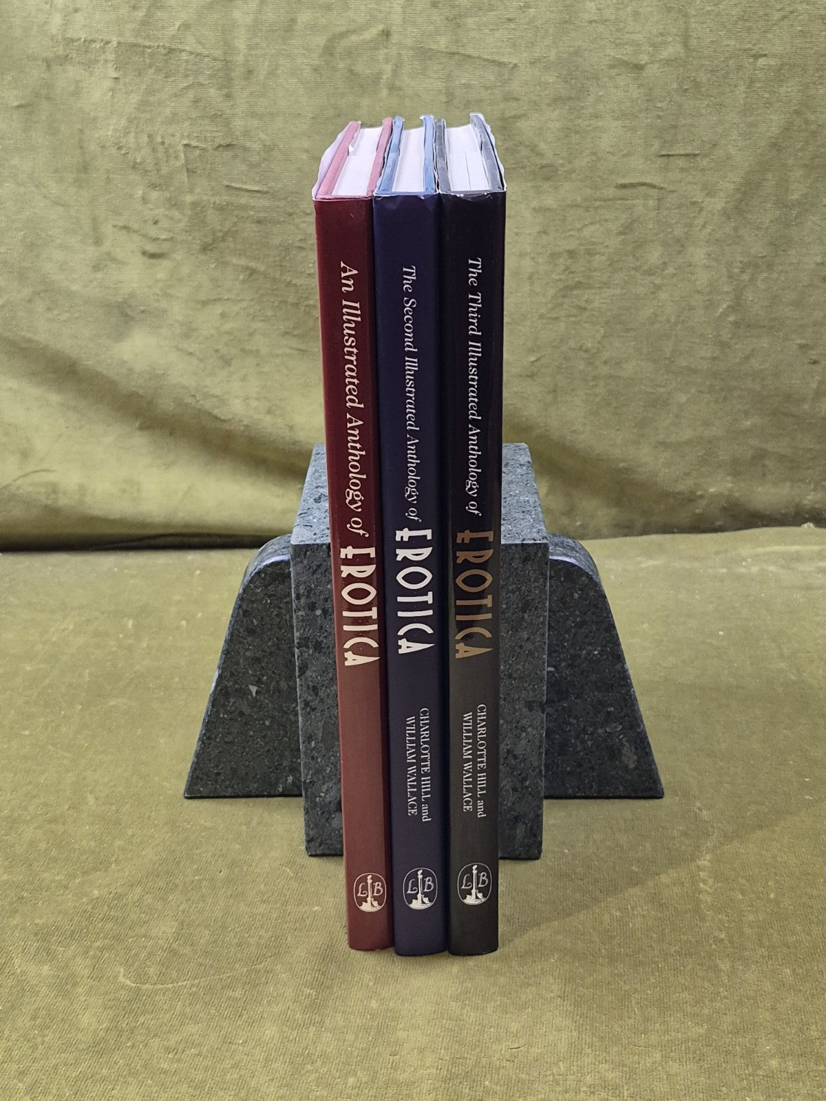 An Illustrated Anthology of Erotica in 3 Vols - Hill & Wallace , Little & Brown2
