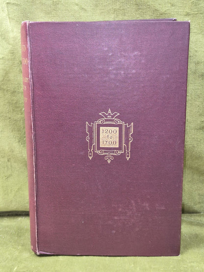 Scotland Before 1700 From Contemporary Documents Hume Brown David Douglas 18911