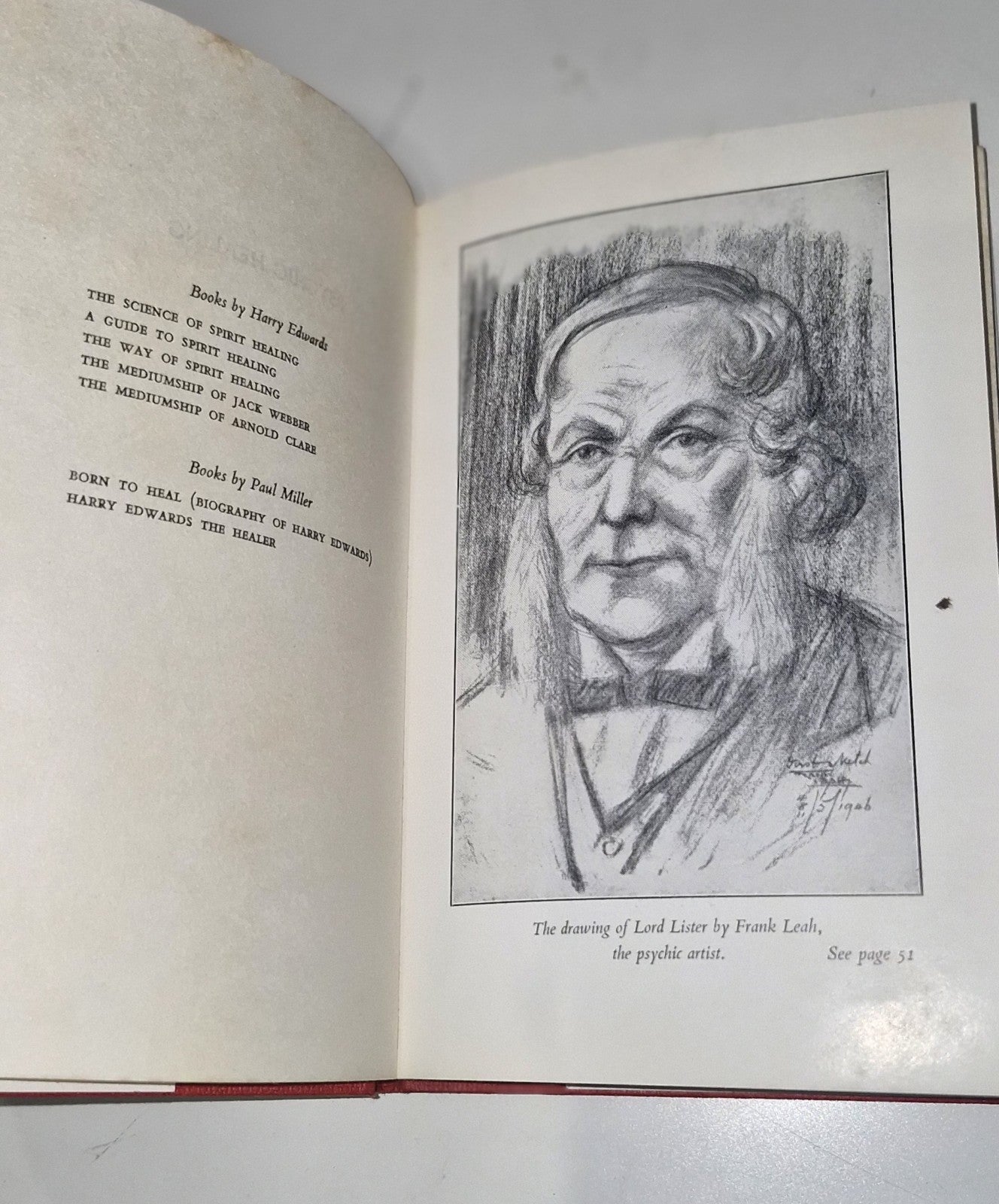 Psychic Healing Harry Edwards 1959 HC DJ  Spiritualist Press Signed By Author 9