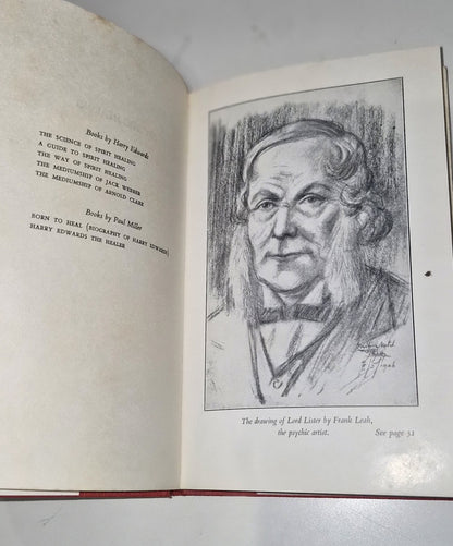 Psychic Healing Harry Edwards 1959 HC DJ  Spiritualist Press Signed By Author 9
