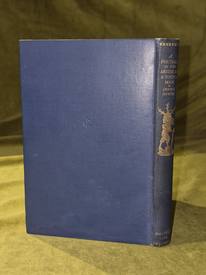 Portrait of the Artist as a Young Man James Joyce 1930 Traveller's Library First1