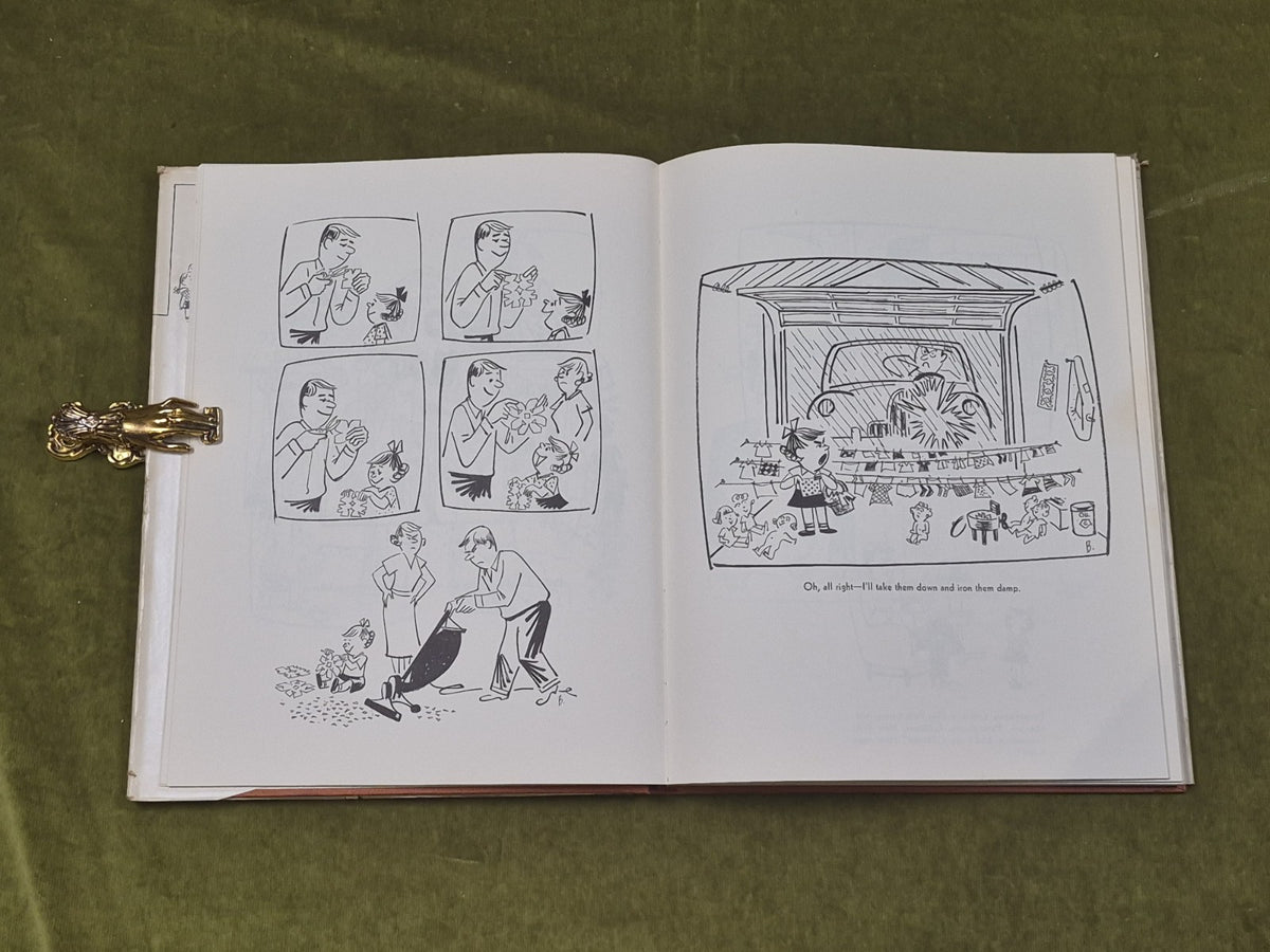 Sister cartoons from Collier's - Stanley & Janice Berenstain 1959 HB DJ5