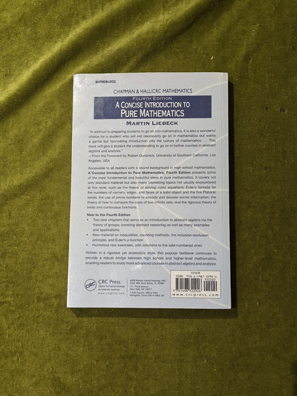 A Concise Introduction to Pure Mathematics Fourth Edition - Martin Liebeck1