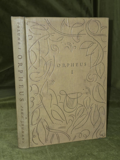 Orpheus Volume 1 John Lehmann Ed 1948 1st Ed0