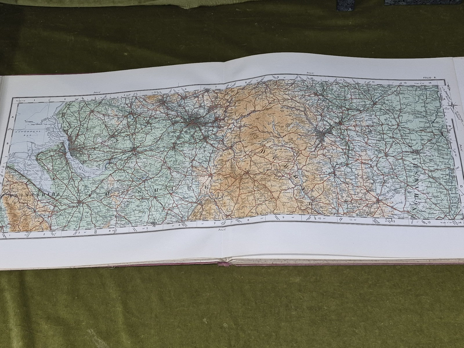 1922 Ordnance Survey Atlas Of England & Wales7