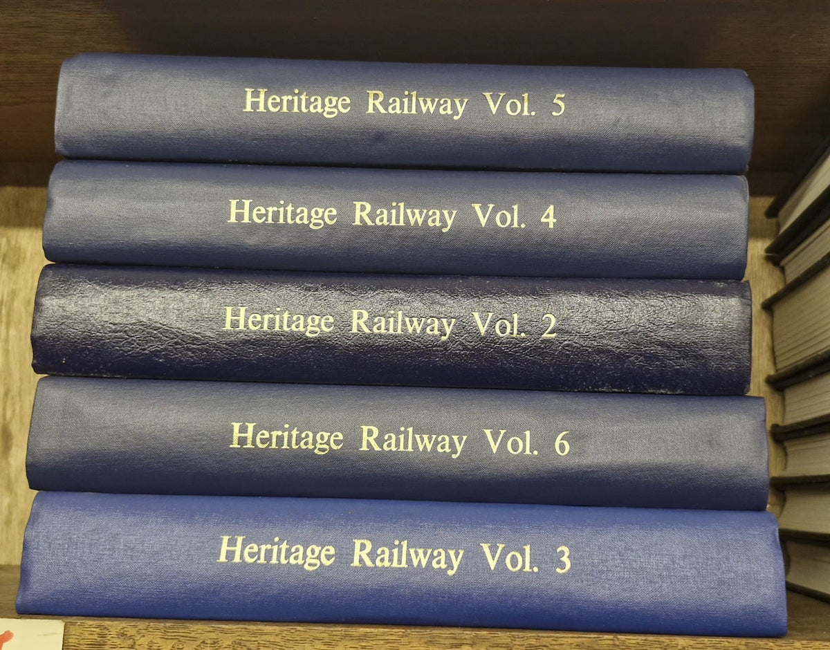 Heritage Railway Magazine Bound Volumes 2 3 4 5 6  Joblot 5 Volumes0