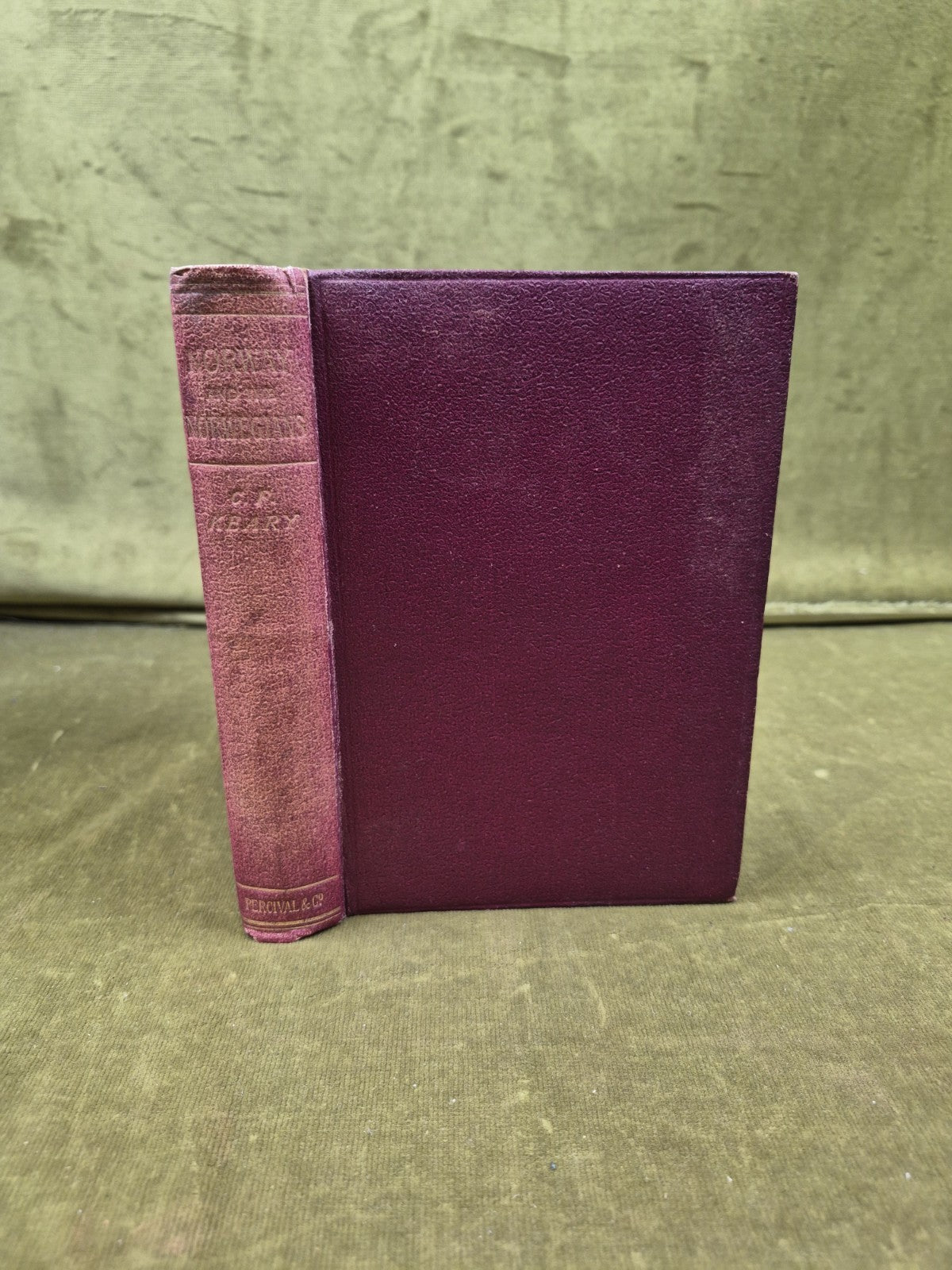 Norway and the Norwegians by C F Keary , Percival  1892 HB0