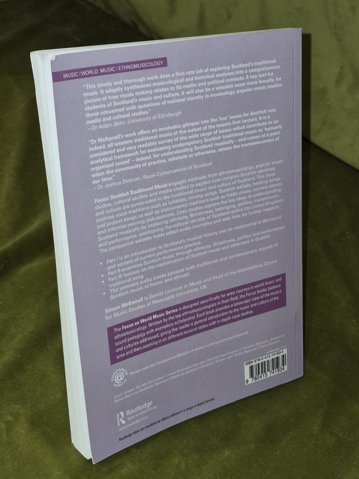 Focus: Scottish Traditional Music (2016) Simon McKerrell Paperback1