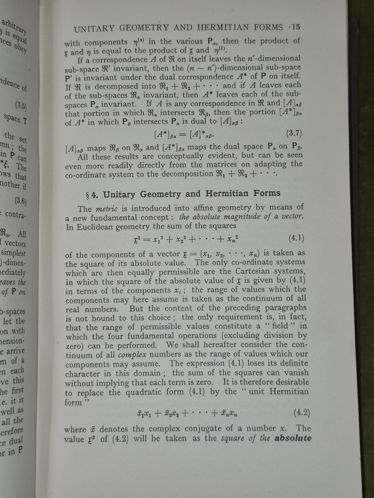 The Theory of Groups and Quantum Mechanics First Ed. Methuen Hermann Weyl 19316