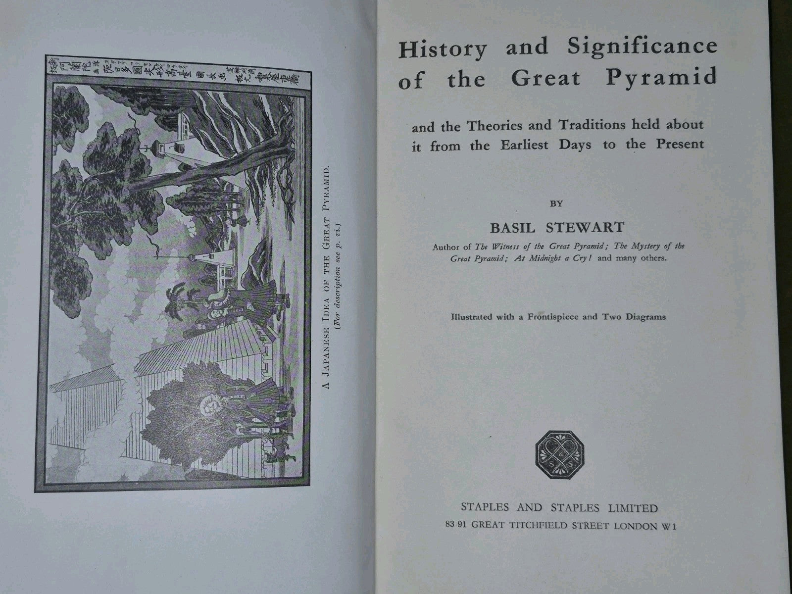 History and Significance of the Great Pyramid Basil Stewart (c. 1935)5