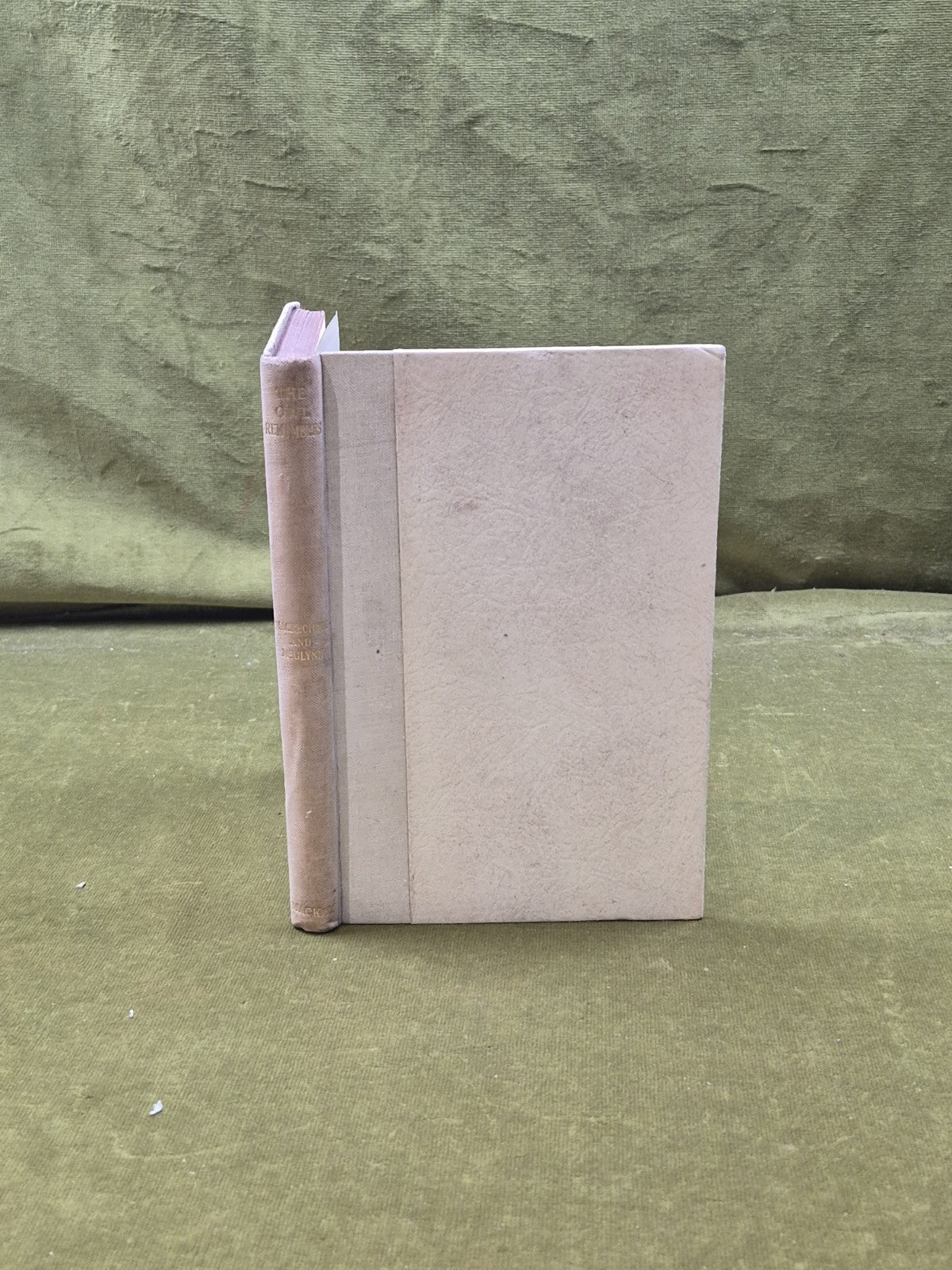 The Owl Remembers : Gaelic Poems Selected - John Mackechnie , Mackay 1933 1st HB0