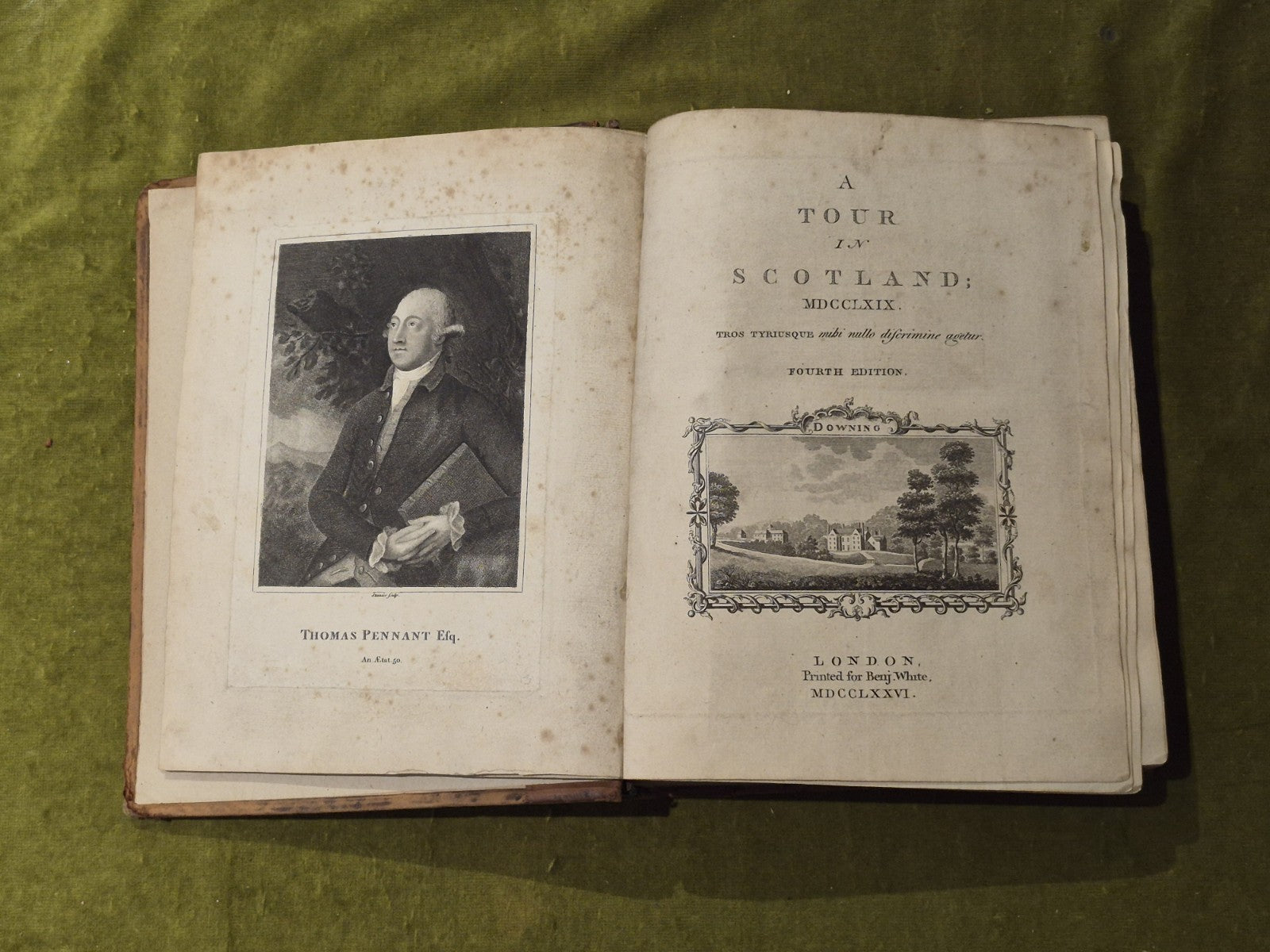 Thomas Pennant - A Voyage in Scotland + the Hebrides 3 vols 1776 with 1777 map4