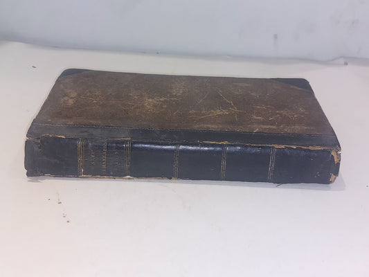 Remarkable Events In The History Of Man  Rev Joseph Watts (1825) 1/4 Leather Hb0