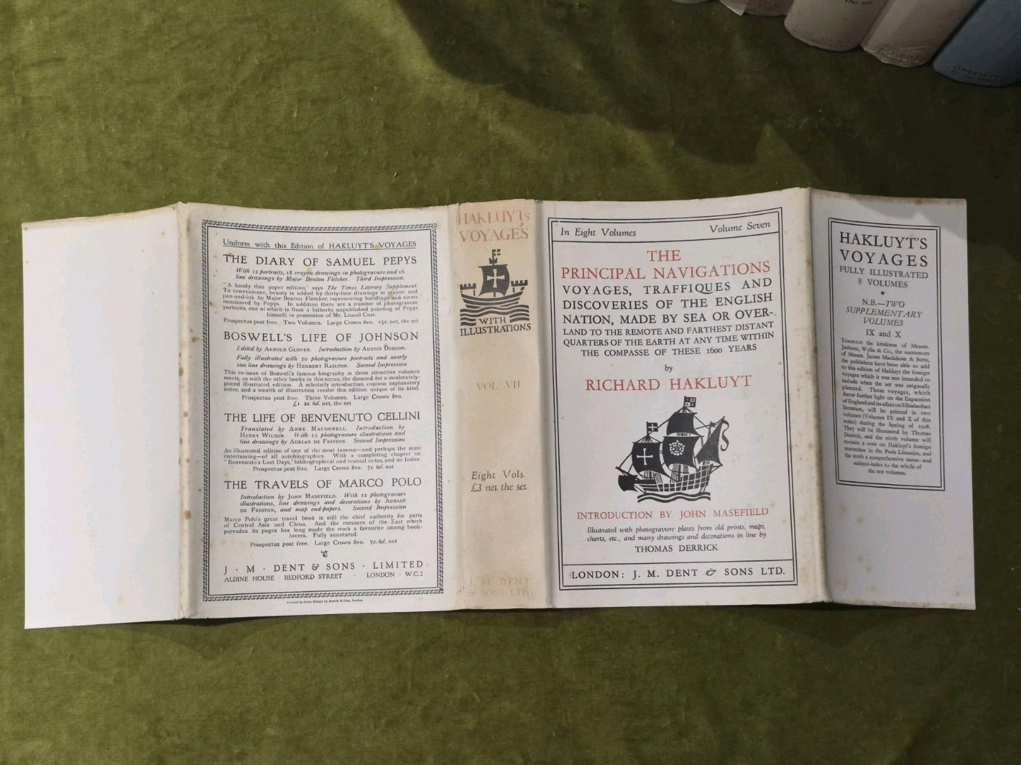 The Principal Navigations Richard Hakluyt (1927) Ten Volumes J M Dent & Sons4