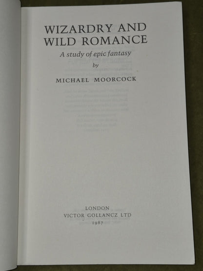 Wizardry and Wild Romance by Michael Moorcock (Paperback, 1987)5