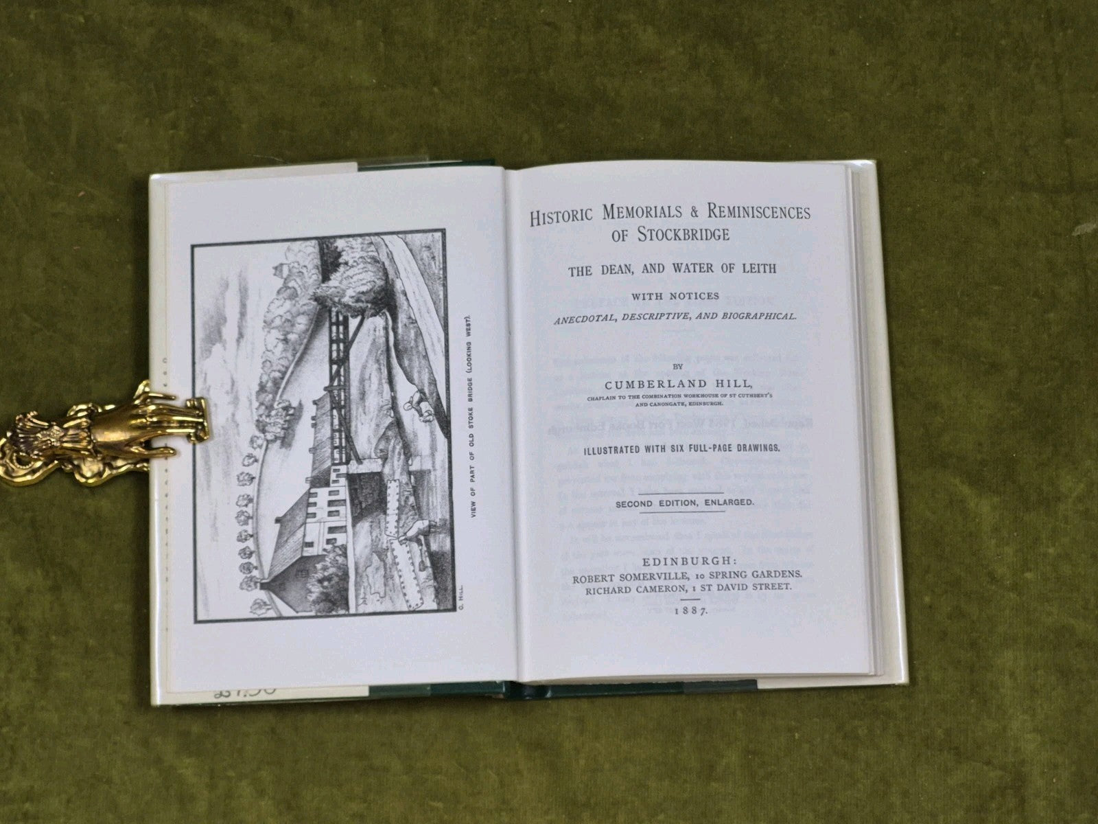 Historic Memorials & Reminiscences of Stockbridge - Cumberland Hill 1984 HB DJ5