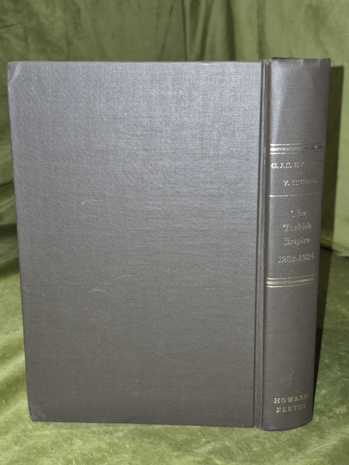 The Turkish Empire from 1288 to 1914 (pub. 1969) Lord Eversley1