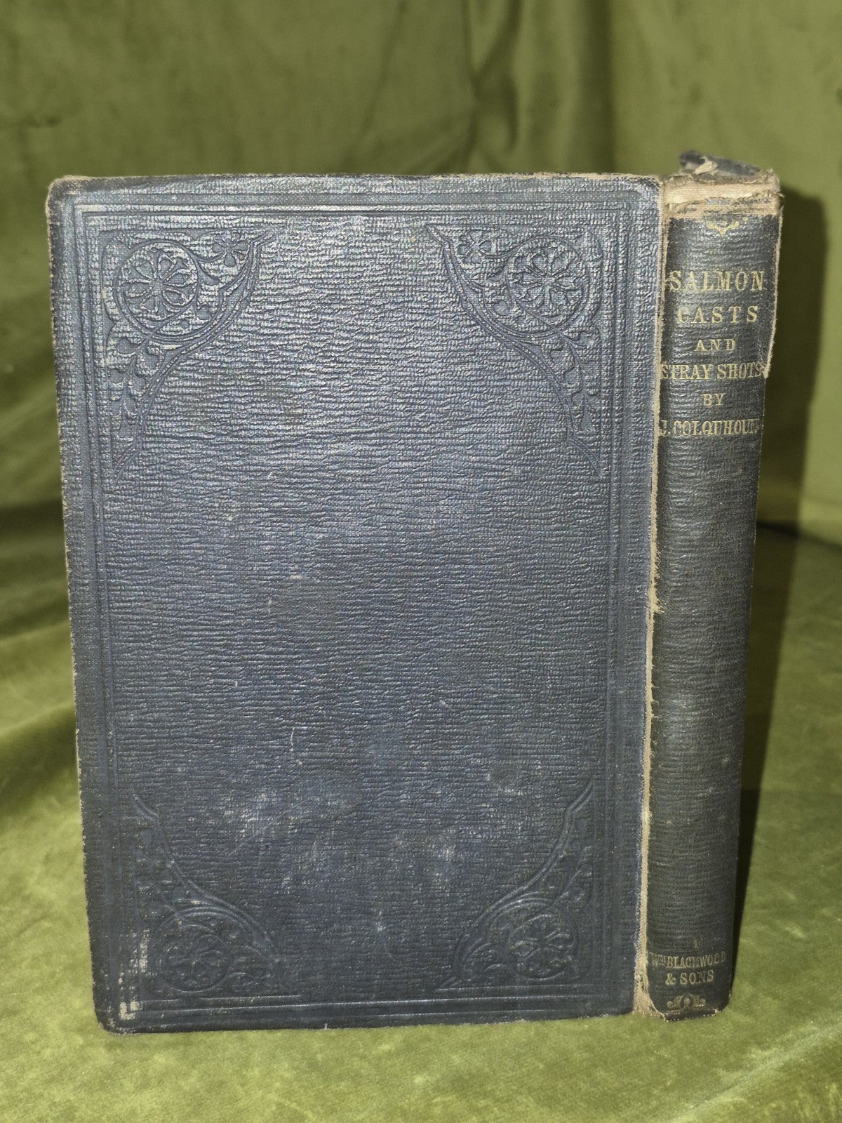 Salmon Casts and Stray Shots, John Colquhoun, 1858, Fishing Trout Scotland Deer1