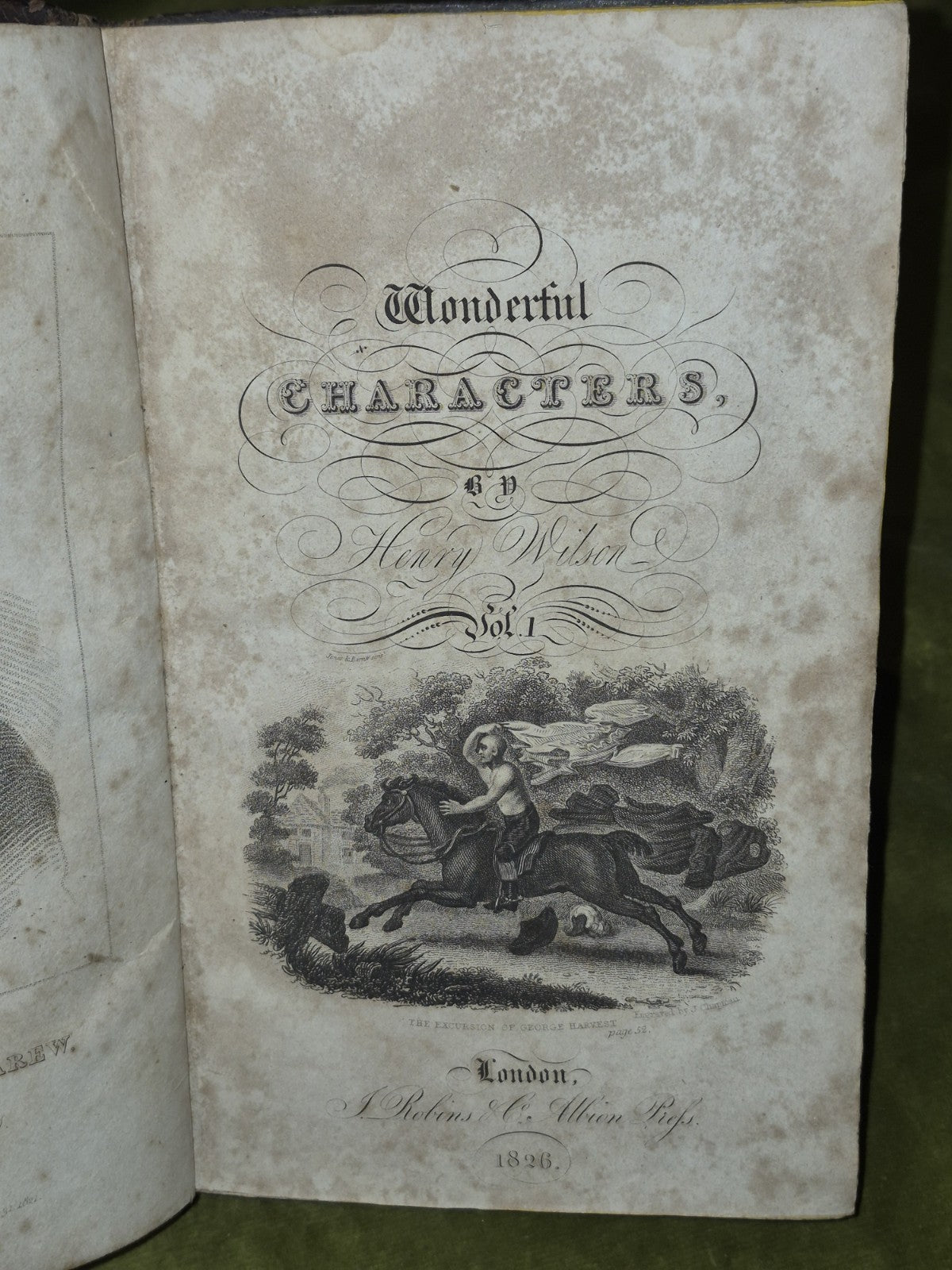 Wonderful Characters (1826) Henry Wilson J Robins and Co.7