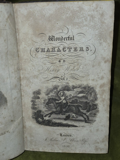 Wonderful Characters (1826) Henry Wilson J Robins and Co.7