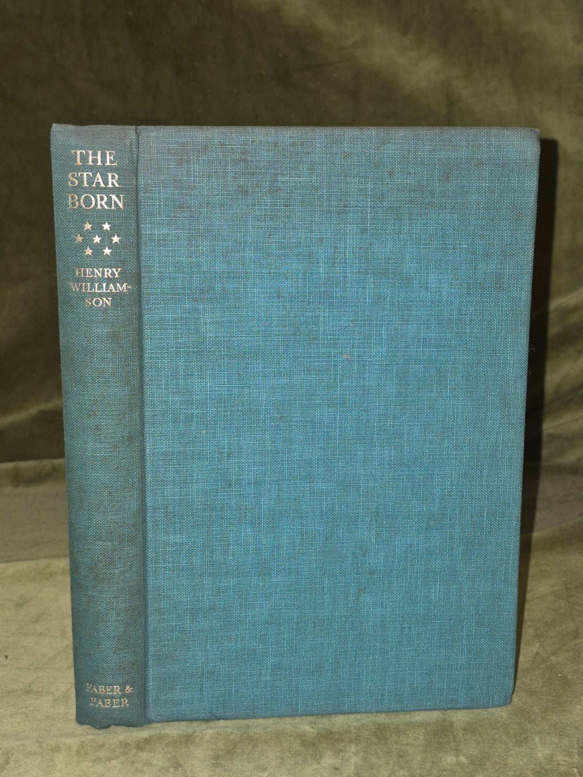 The Star Born Henry Williamson Tunnicliffe Wood Engravings First 19333