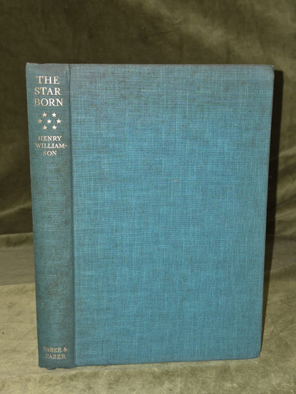 The Star Born Henry Williamson Tunnicliffe Wood Engravings First 19333