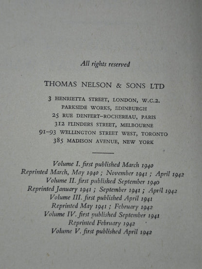 An Atlas History of the Second Great War Horrabin Vols 1-7 Thomas Nelson and Son14