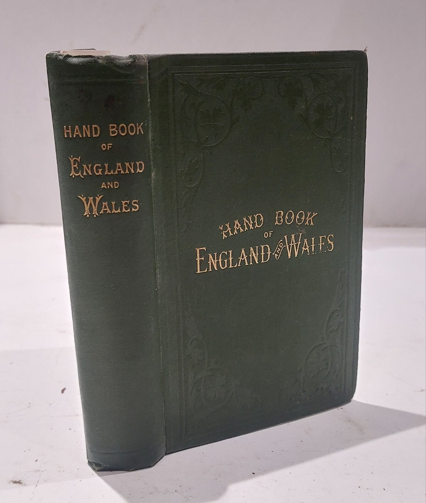 G. W. Bacon Tourist's Guide & Handbook With Maps / Map To England And Wales. 0