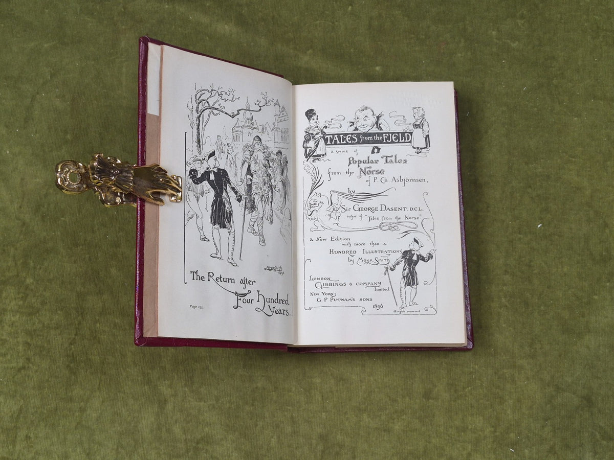 Tales from the Fjeld - Asbjornsen , Dasent - Gibbings Illustrated 1896 Ex Lib5