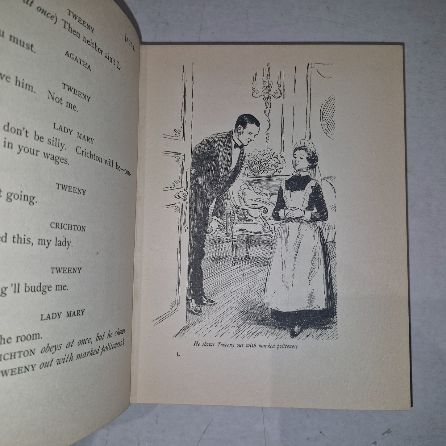 J. M. BARRIE The Admirable Crichton. Hugh Thomson tipped in colour Plts Hodder &13