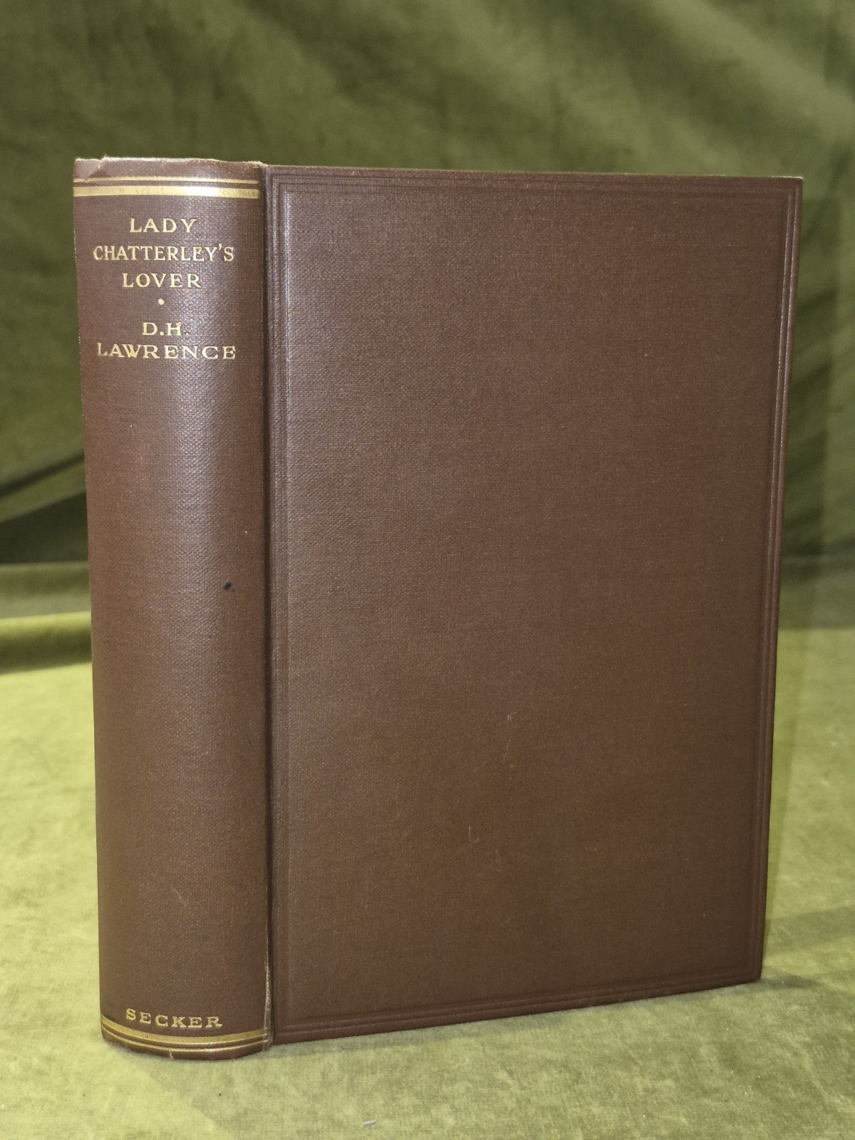 Lady Chatterley's Lover 1932 Second Printing British Authorized British Edition0