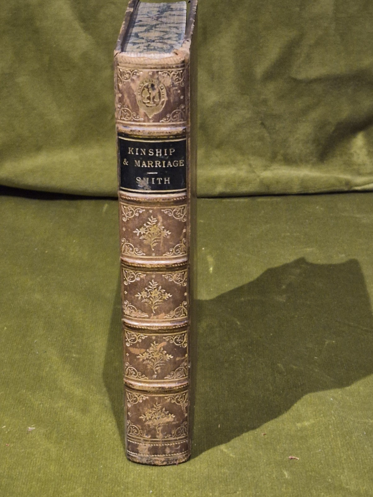1885 W. Robertson Smith Kinship and Marriage in Early Arabia First Edition HB2