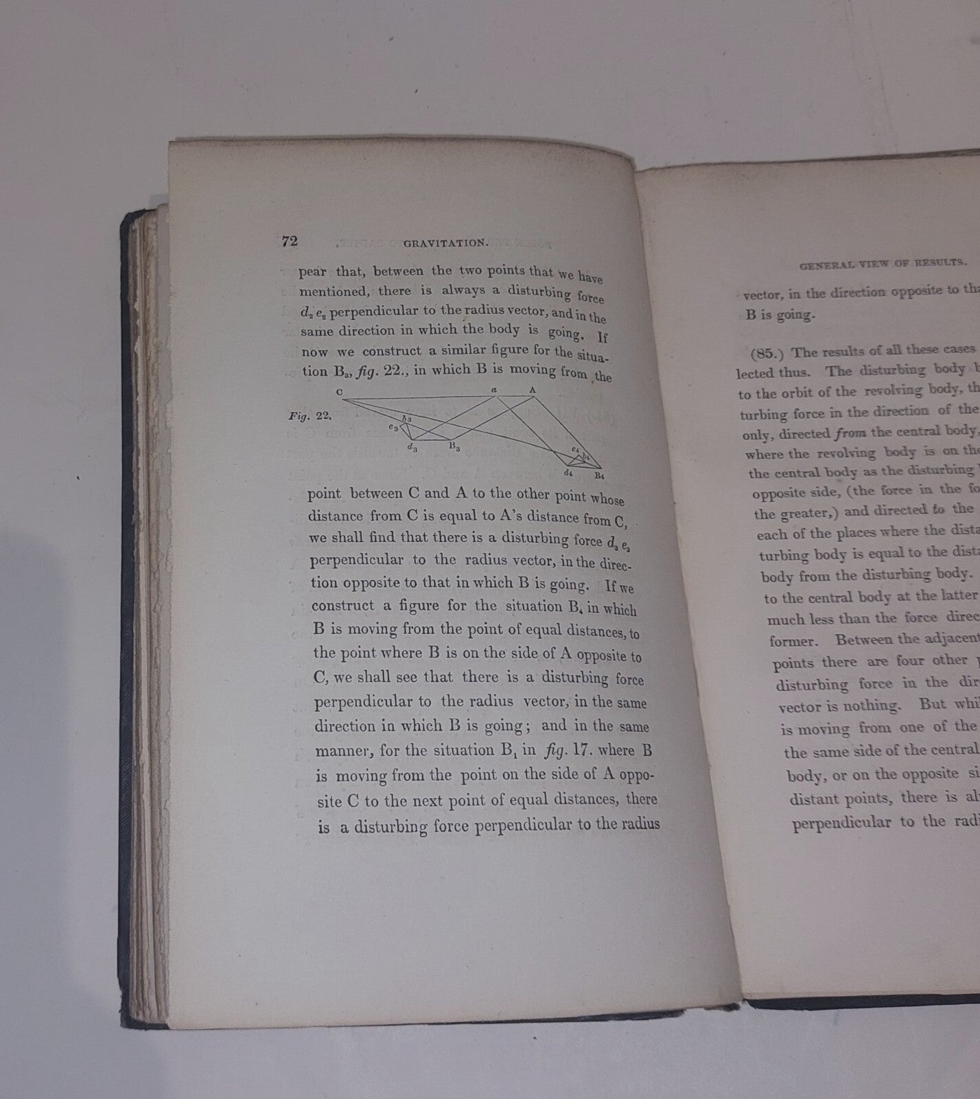 Gravitation: An Elementary Explaination.. By G. B. Airy Book (1834)9