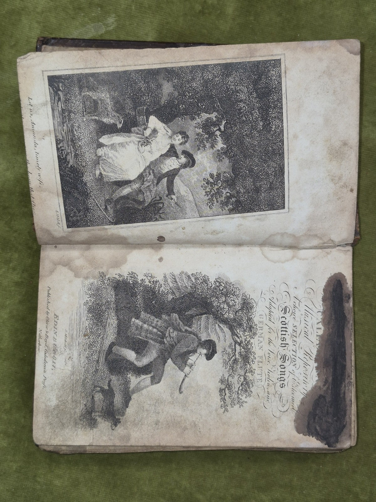 Caledonian Musical Repository 1811 Scottish Songs Voice Violin German Flute5