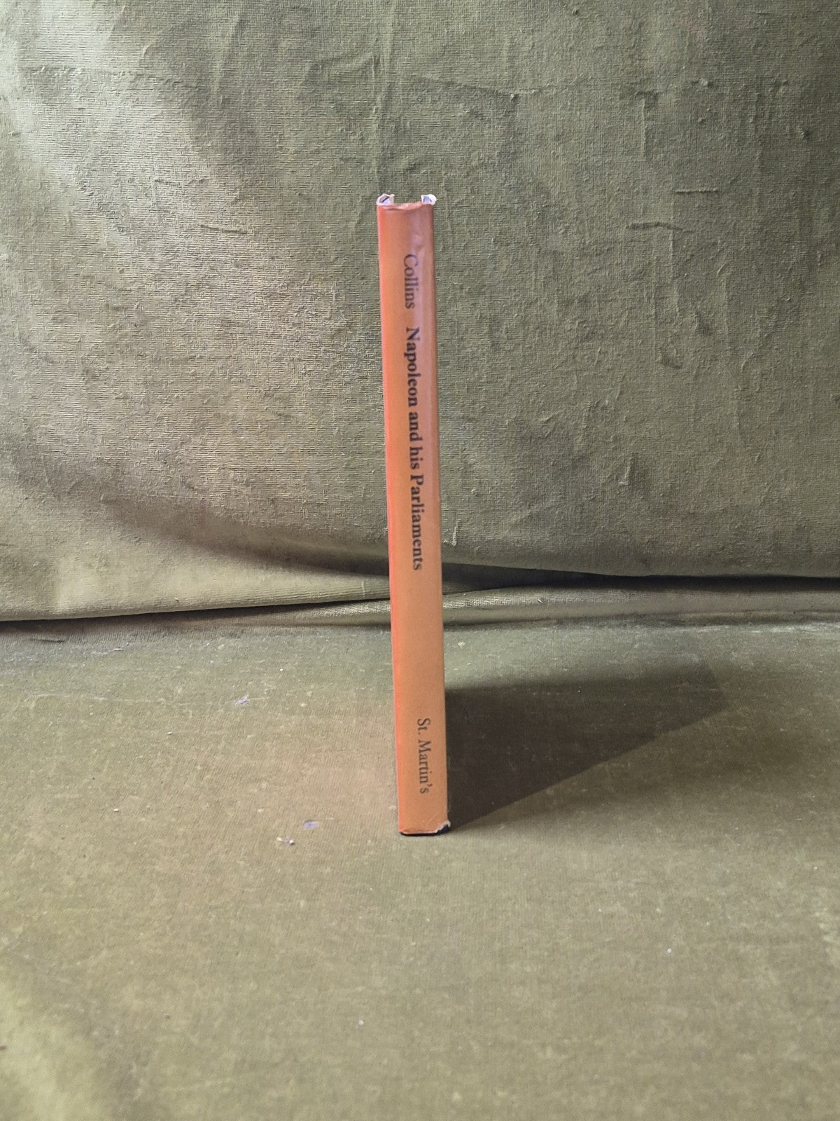 Napoleon and His Parliaments 1800-1815 - Irene Collins , St Martin's 1979 HB DJ2