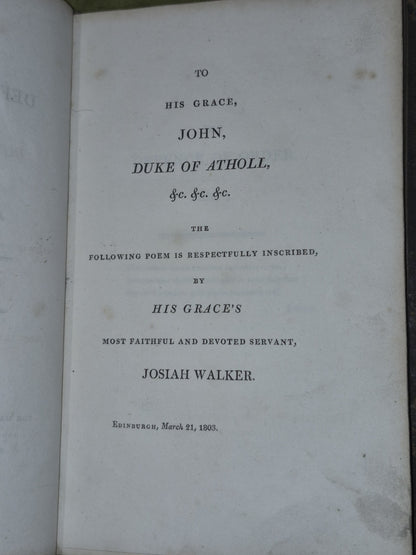 The Defence of Order a Poem (1803 First Edition) Josiah Walker6
