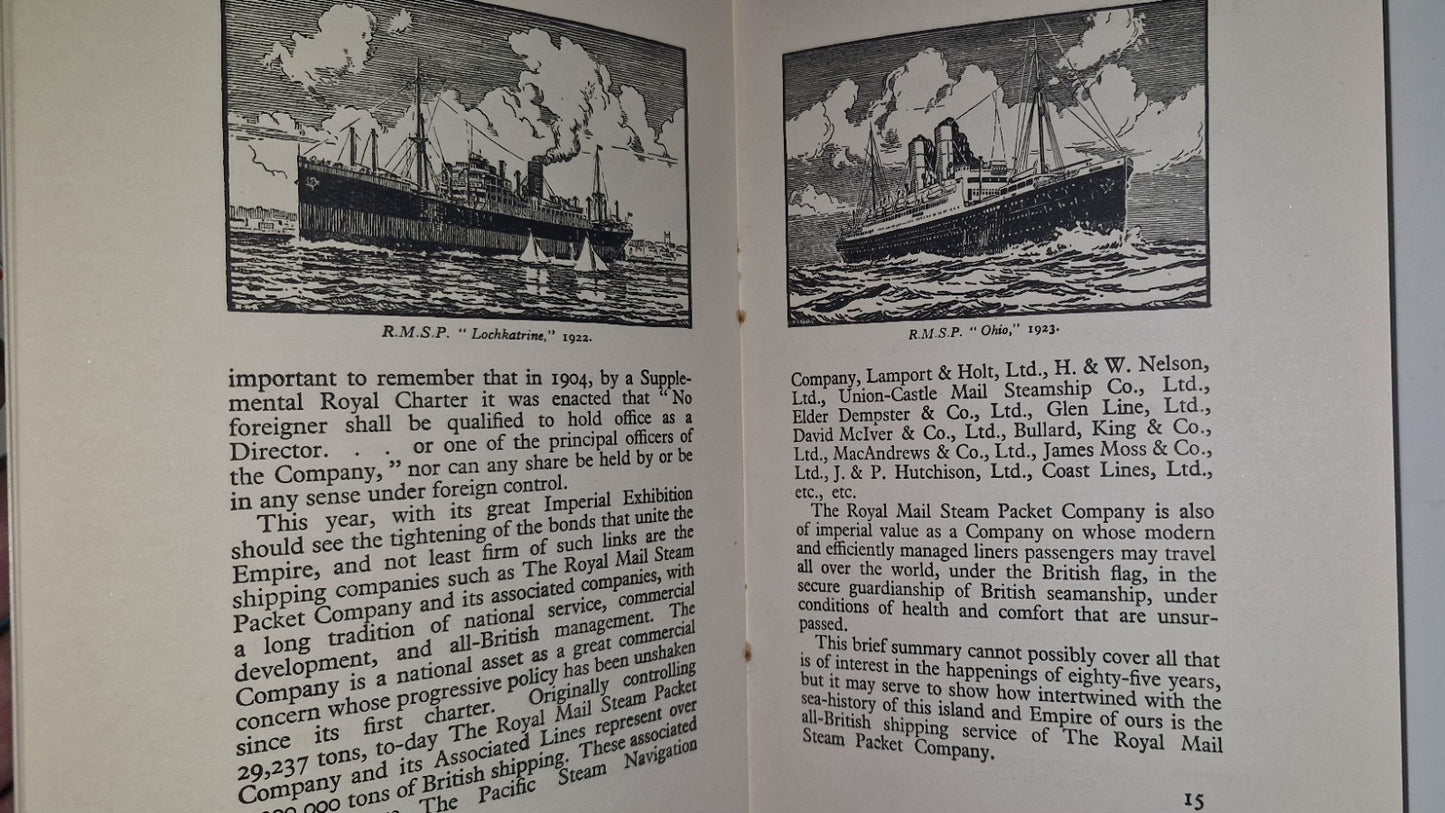 World Ship Society Booklets, Royal Mail Line 85 Yrs, Holland-Afrika, Ferry Malta9