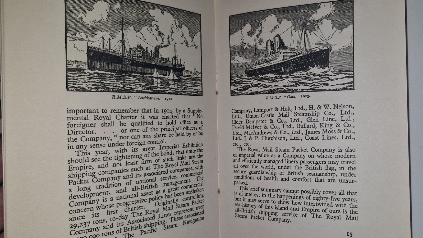 World Ship Society Booklets, Royal Mail Line 85 Yrs, Holland-Afrika, Ferry Malta9
