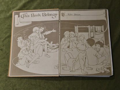 The Peter Pan Picture Book -1925 Vintage HC- Alice B Woodward & Daniel O'Connor3