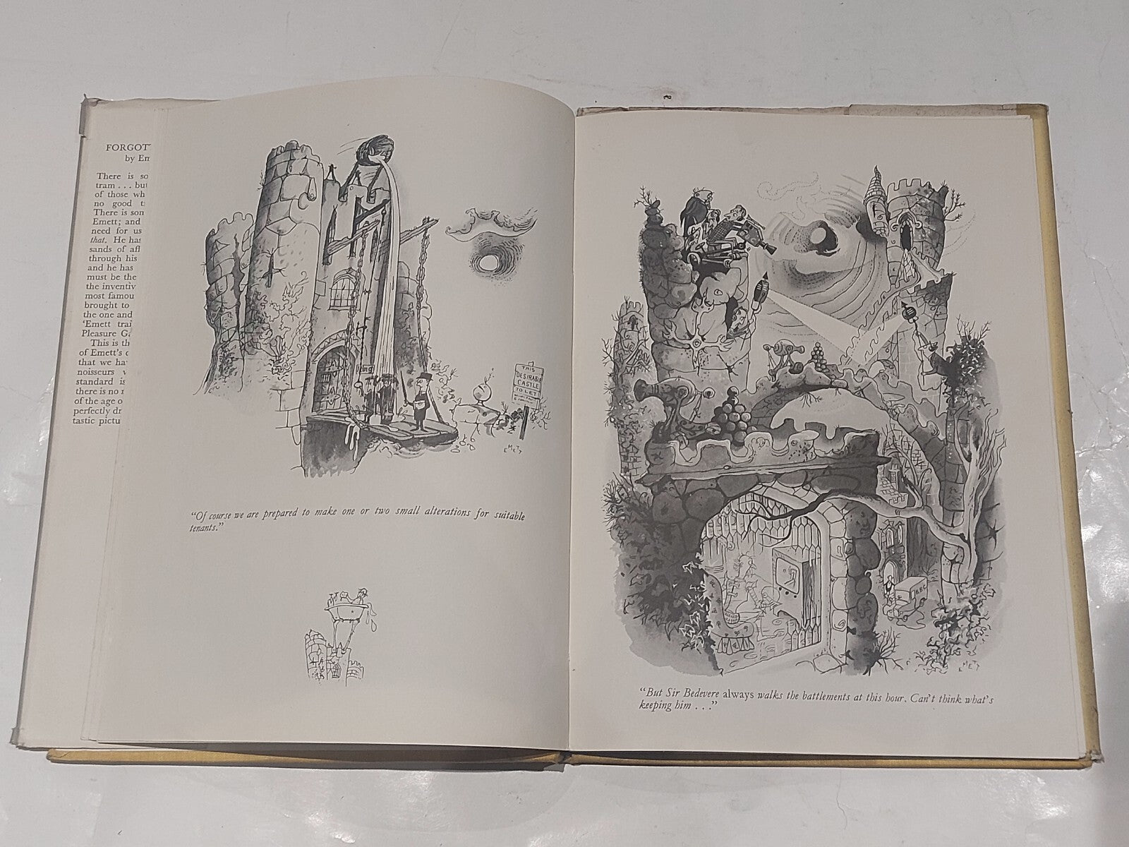 The Forgotten Tramcar and Other Drawings, Emet of Punch, Faber (1952) Hb Book6