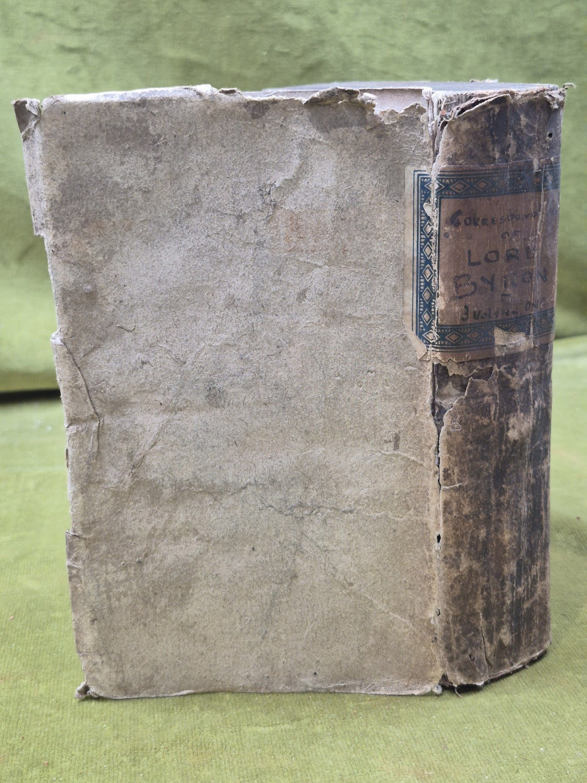 Correspondence of Lord Byron With a Friend 1825 Restoration Project Complete Set1