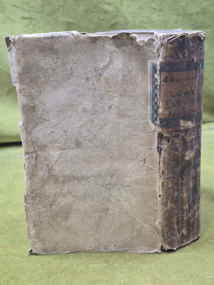 Correspondence of Lord Byron With a Friend 1825 Restoration Project Complete Set1