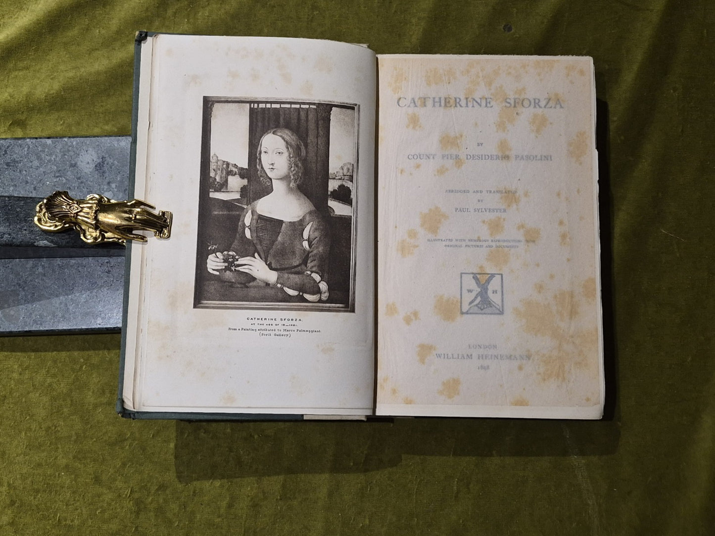 Catherine Sforza - Count Pier Desiderio Pasolini - 1898 - Heinemann3