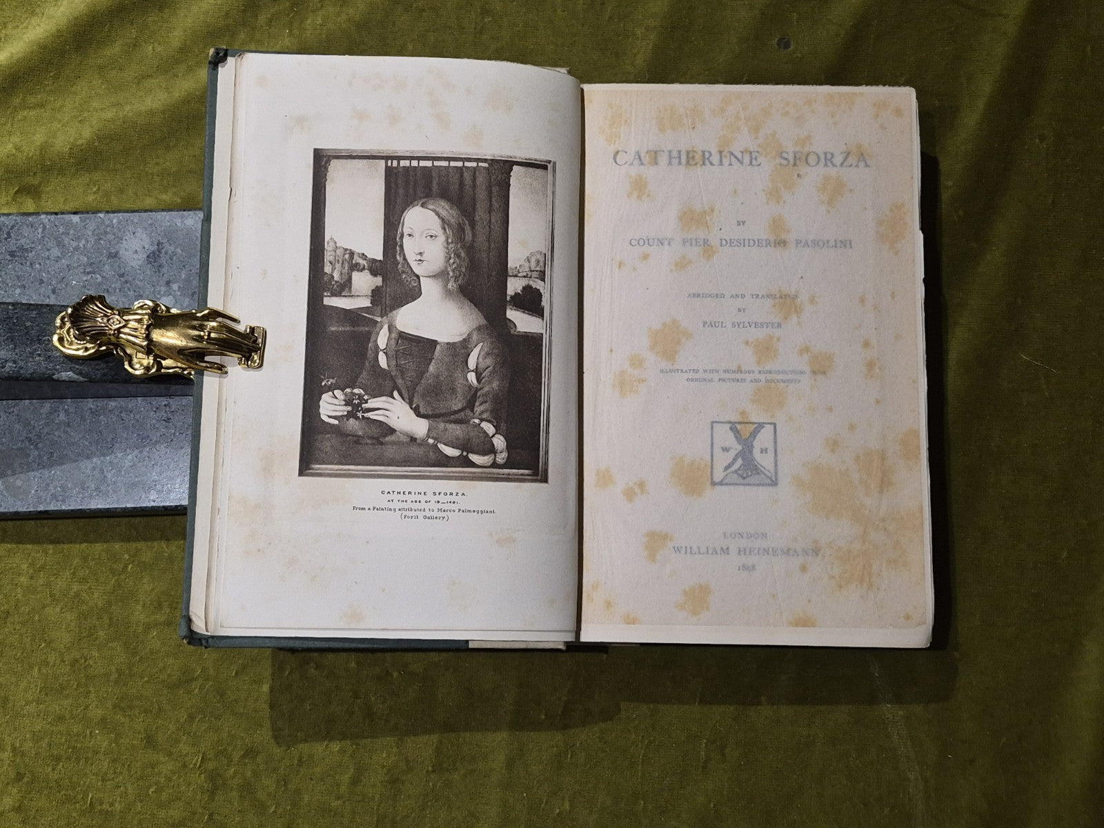 Catherine Sforza - Count Pier Desiderio Pasolini - 1898 - Heinemann3