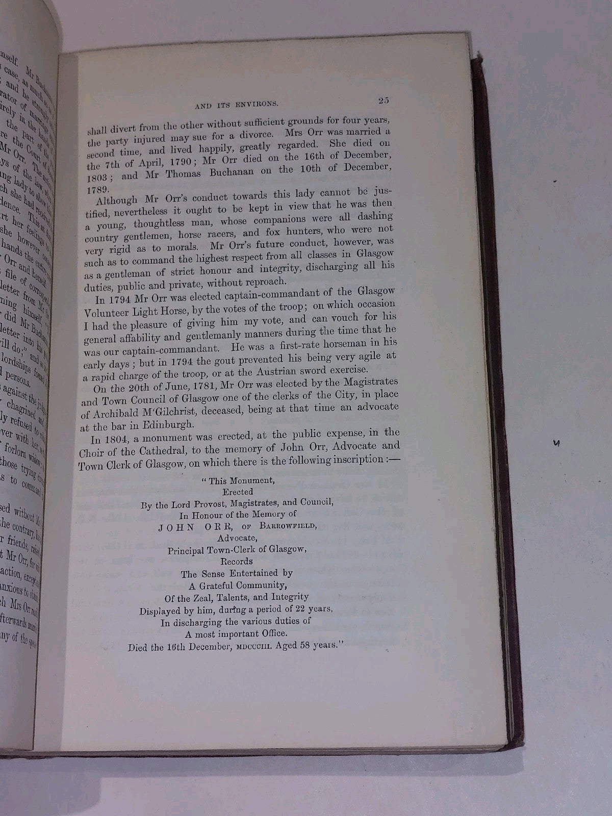 Old Glasgow By Senex (1864) 1st Edition Hardback Antiquarian Book6