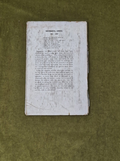 All That is Mine I Demand : War Poems of Nordahl Grieg - Hodder & Stoughton 19441