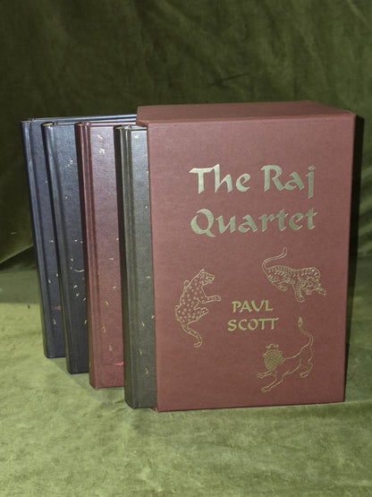 Pail Scott The Raj Quartet 4 Books Folio Society (2009)1