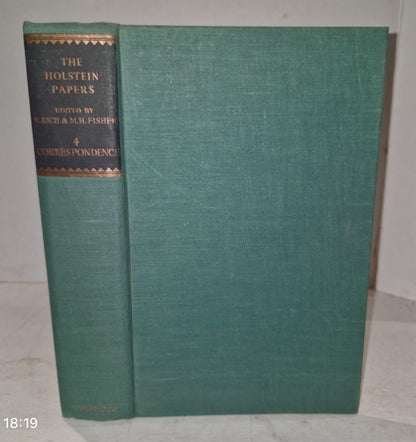 The Holstein Papers Volume IV (Norman Rich & M. H. Fisher  1963) Vol. 41